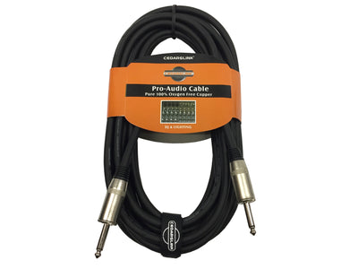 LK-MONO 25FT Premium 1/4"-1/4" 100% Copper Cable Shielded