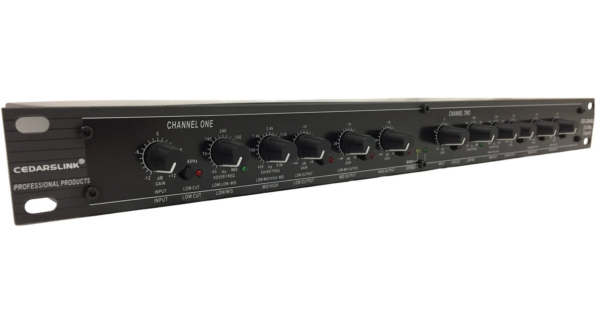 CE-234XL 2/3/4 Way Professional Crossover – cedarslink