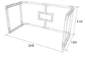 Trade Show Booth Trusses DJ Stage 20ftx10ftx11ft Aluminum Box Truss Exhibition