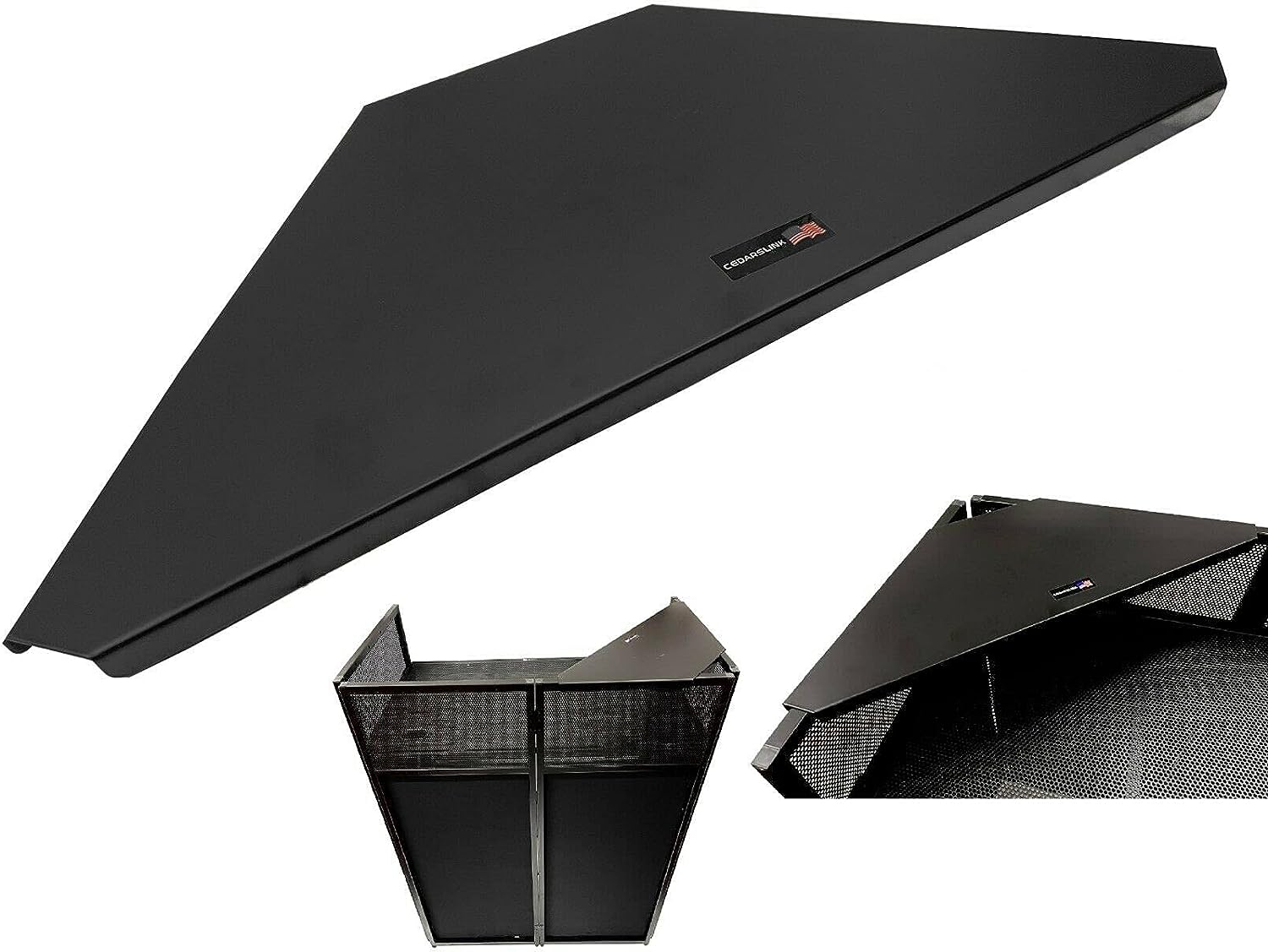 LK-CBEAST DJ Event Facade Metal 26"x13" Shelf Corner For ANY DJ Facade Cover Sturdy