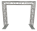 (RENTAL) Aluminum 10 ft. Width Goal Post Arch Truss Lighting System DJ PA Mobile Portable 12" Box Trussing! 2" Diameter Tubing!