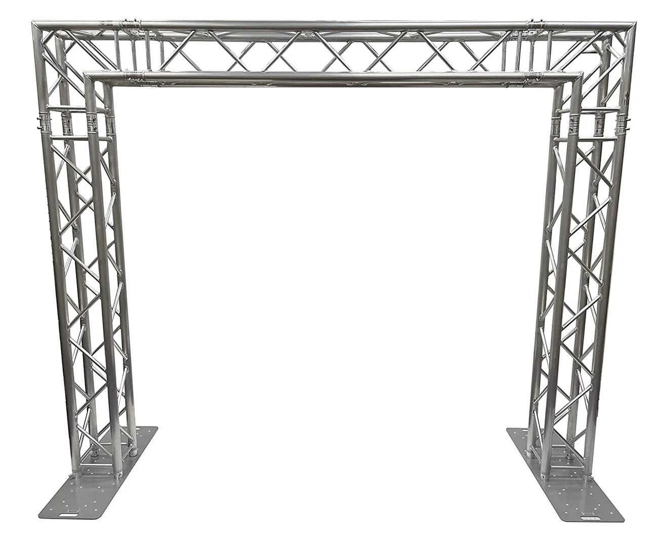 (RENTAL) Aluminum 10 ft. Width Goal Post Arch Truss Lighting System DJ PA Mobile Portable 12" Box Trussing! 2" Diameter Tubing!