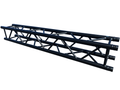 LK-2B Anodized BLACK 6.56 FT/2M Square Aluminum 290mm.x290mm. Box Lighting 2" Diameter Trussing