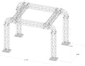 8.2 ft. High x 11.7 ft. Width x 8.5 ft. Length Arch Truss
