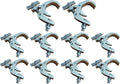 Cedarslink Aluminum Light Truss Clamp 10 Pack, 1.18" to 2" Pipe Fit, 330lb Load for DJ Professional Audio, Theatrical Rig & Event Setup