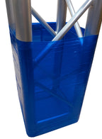 Blue Gloss Truss Wrapping Film – 20" x 1000 ft Roll for Event & Stage Design