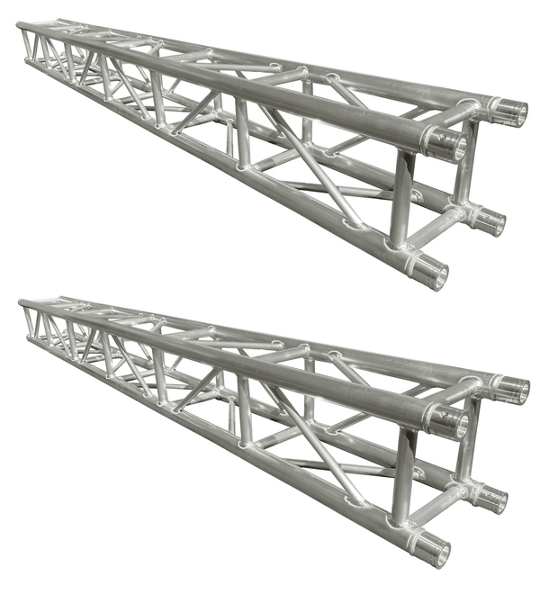 (2) Two LK-3.2 RISE 3 Meter 9.84 ft. 2mm Spigot 12"x12" Ladder Truss