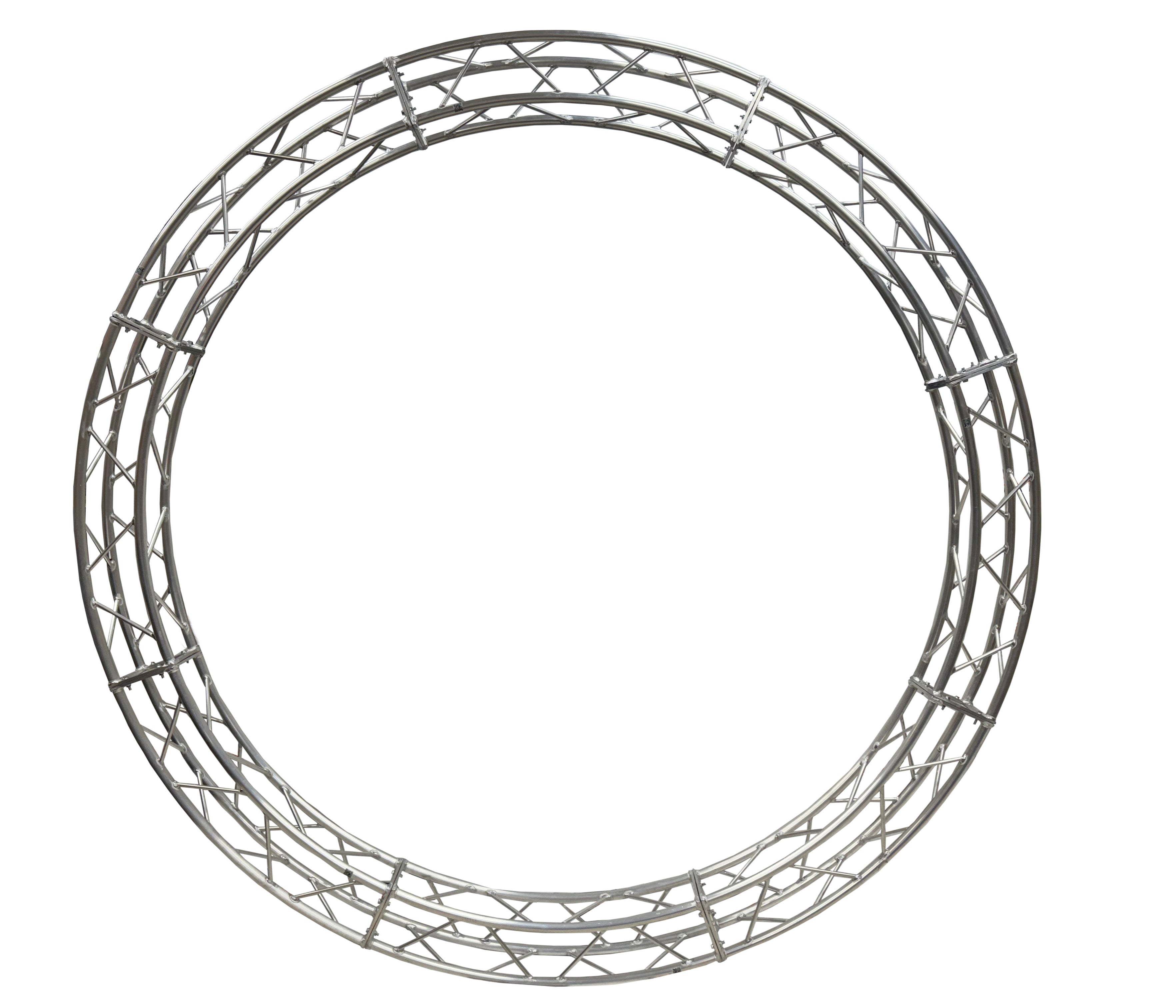 9 ft Diameter Circle Circular Truss 8" Width DJ