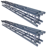 Two (2) LK-H2929.2.5 Heavy Duty 8.2FT (2.5 Meters) 3mm. Thickness Straight Square Aluminum Truss Segment For LED Video Walls With 3 Chords