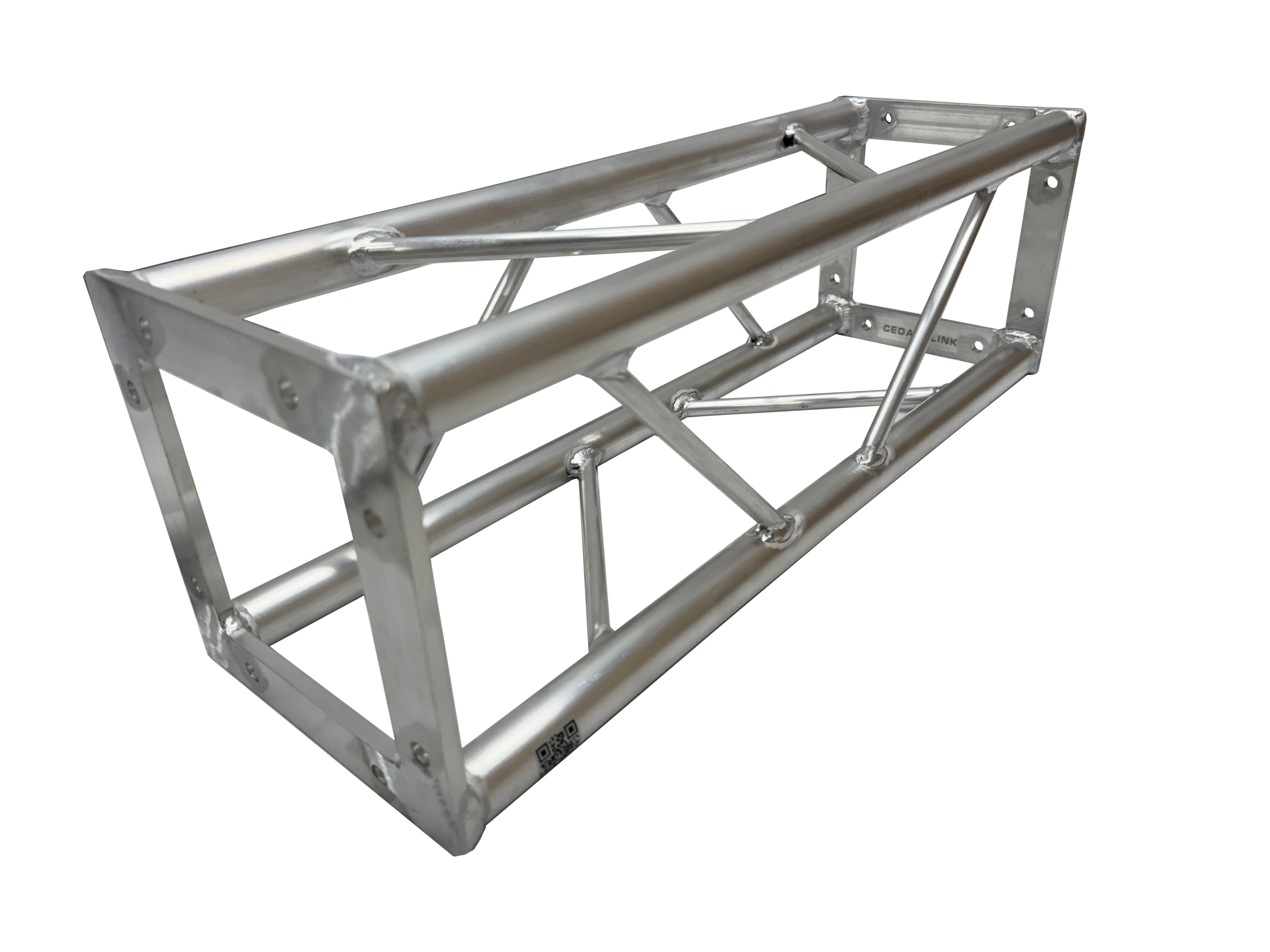 1.97 ft (0.6 meter) Square Aluminum 8"x8" Bolted Type Trussing Segment Section