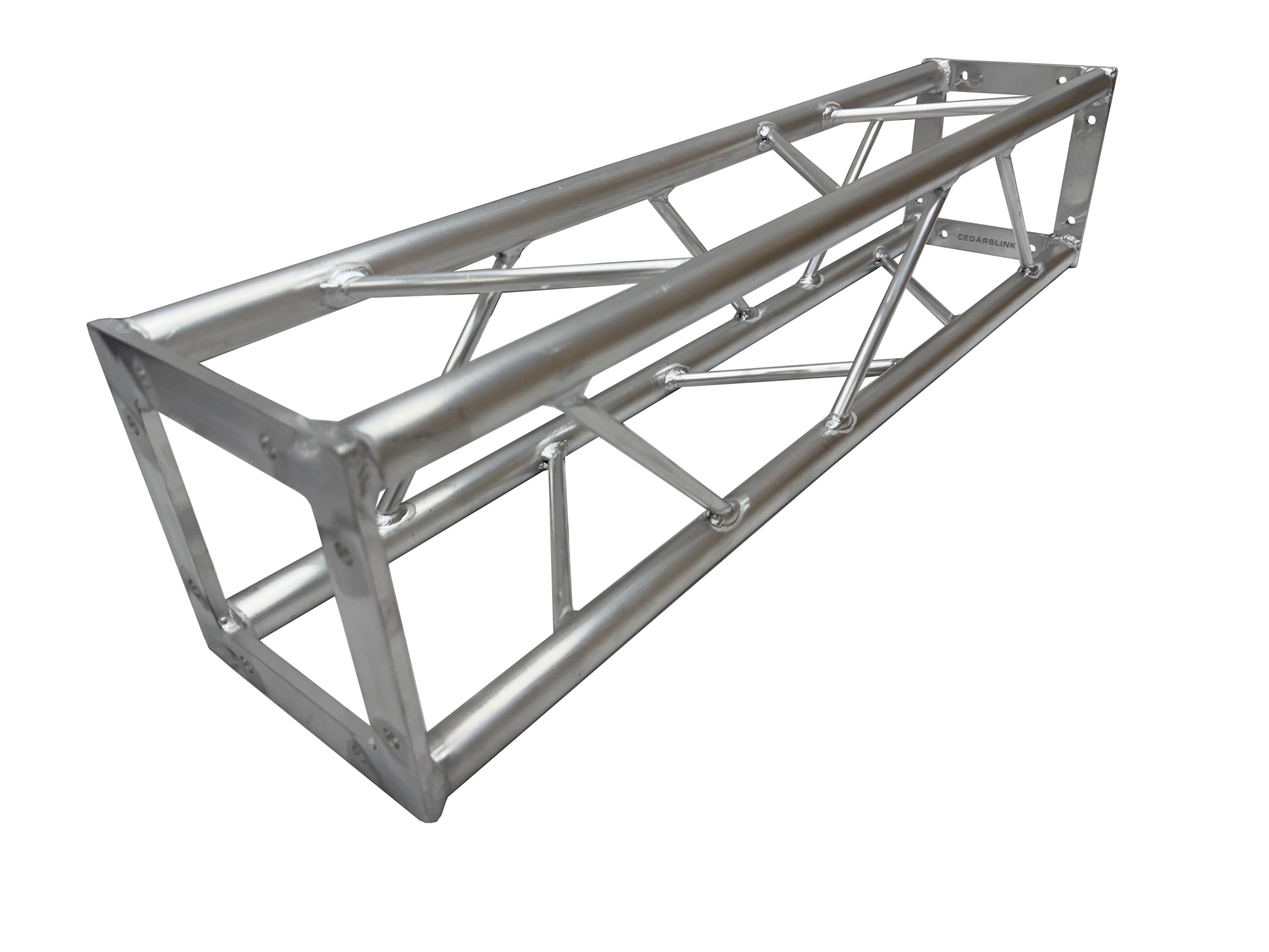 2.95 ft (0.9 meter) Square Aluminum 8"x8" Bolted Type Trussing Segment Section