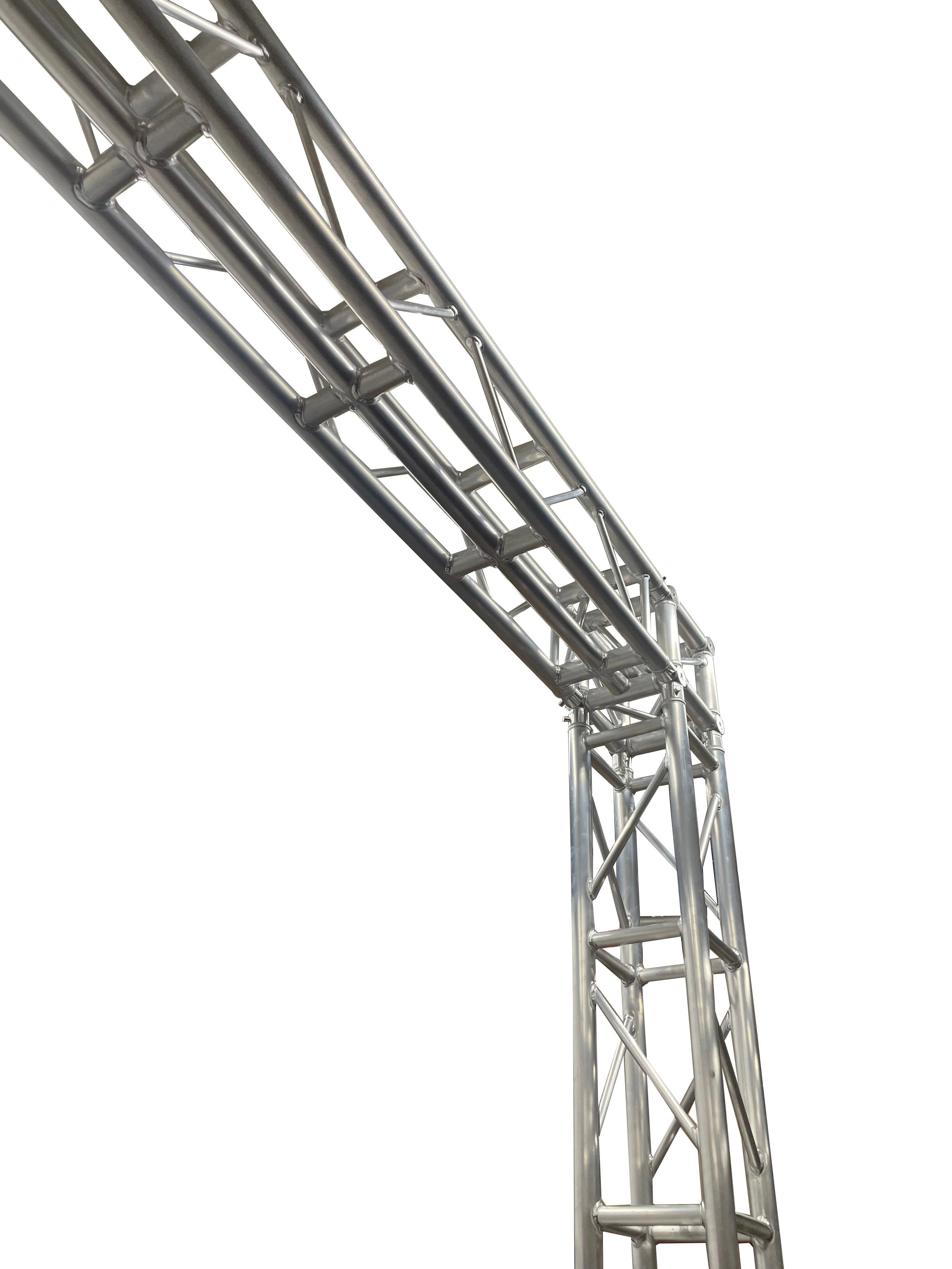 Aluminum Truss Arch Kit For LED Video Wall 9.2 Ft Height 10 Ft Width Heavy Duty