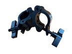 Cedarslink Double Swivel Truss Clamp – Black 360° Dual-Coupler, Fits 48-51mm (2") Truss Tube