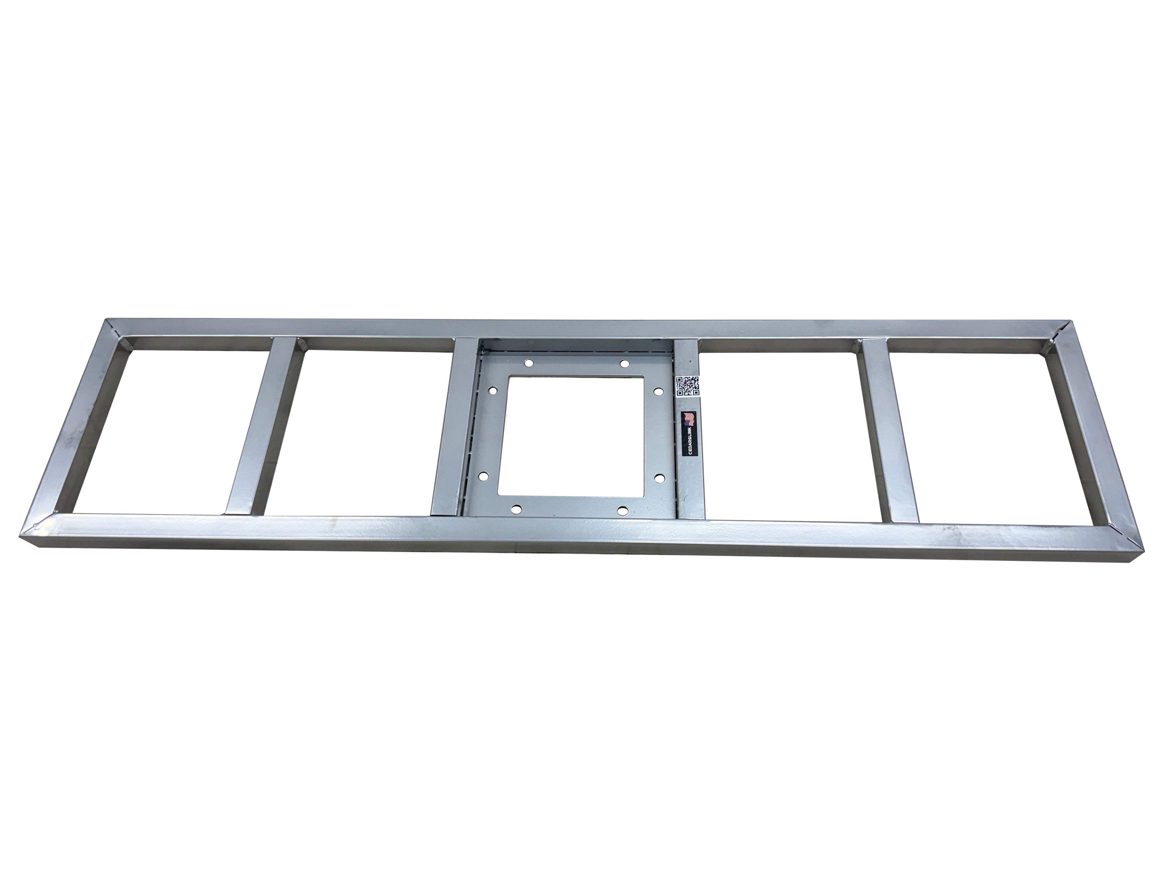 11" × 40" LK-PS1025sta Aluminum Base Plate/Top For Bolt Style Cedarslink