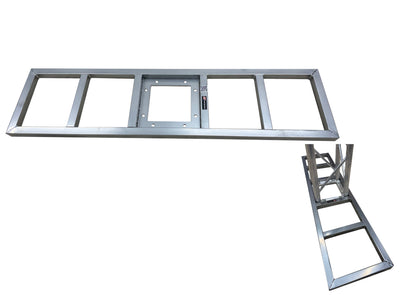 11" × 40" LK-PS1025sta Aluminum Base Plate/Top For Bolt Style Cedarslink