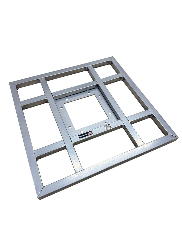 20" × 20" LK-PS2020sta Aluminum Base Plate/Top For Bolt Style Cedarslink