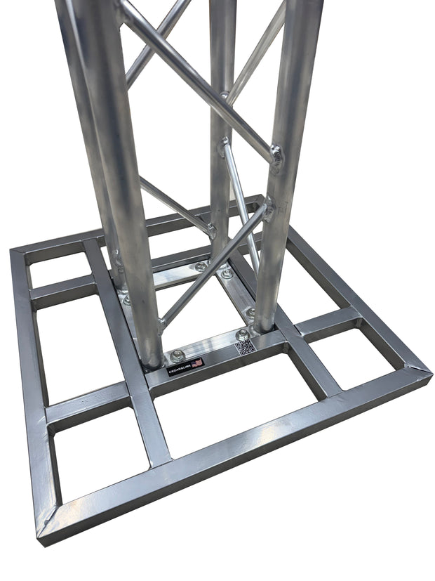 20" × 20" LK-PS2020sta Aluminum Base Plate/Top For Bolt Style Cedarslink