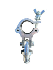 Rotating Clamp with Half Coupler Hinge Pin for Single 2" Tube Truss