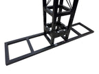 LK-PPB10025 – 11"x40" Flat Metal Frame Base w/ 4" Height Extension for 8" x 8" Black Bolt Truss