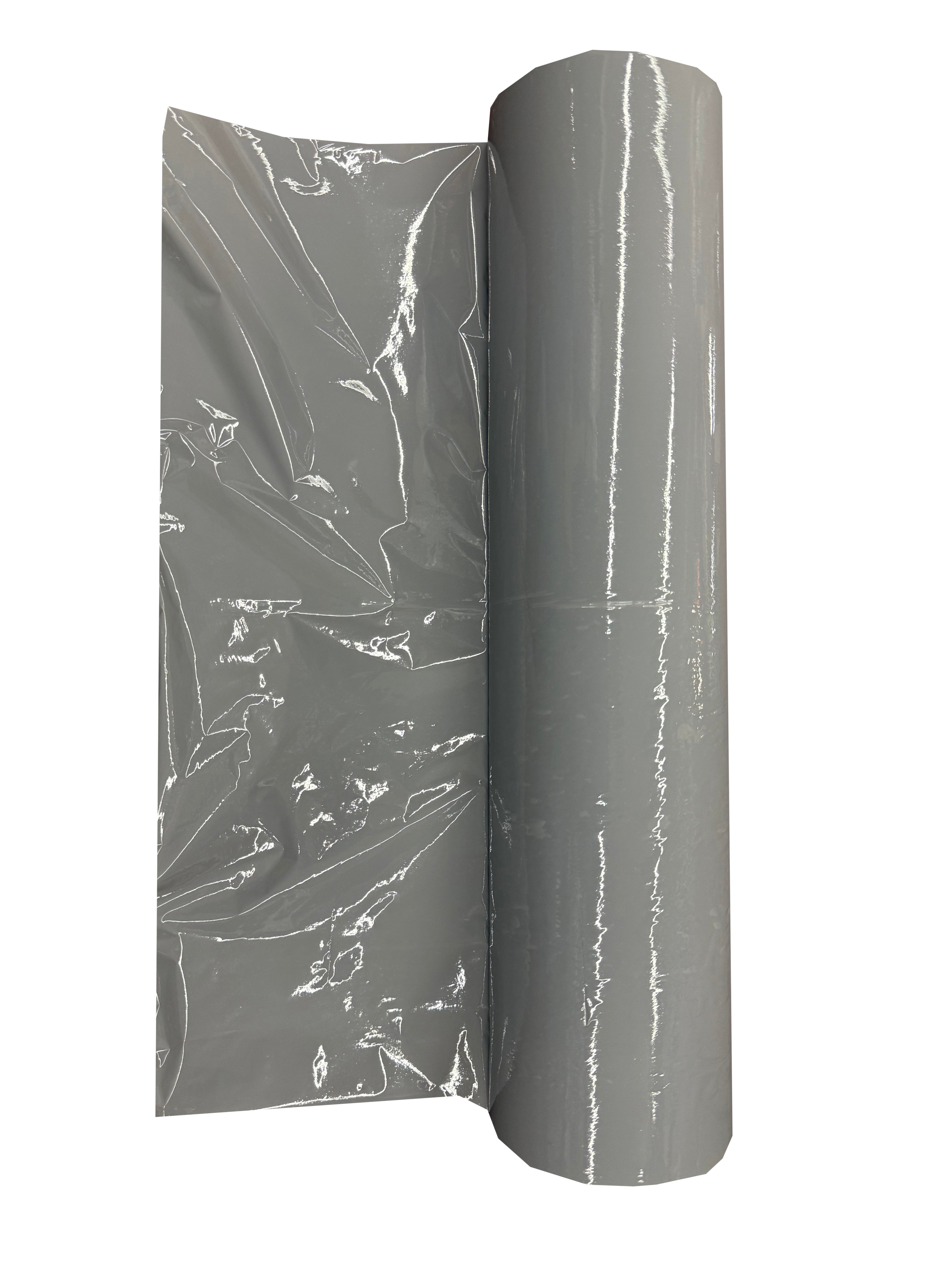 Grey Gloss Truss Wrapping Film – 20" x 1000 ft Roll for Event & Stage Design