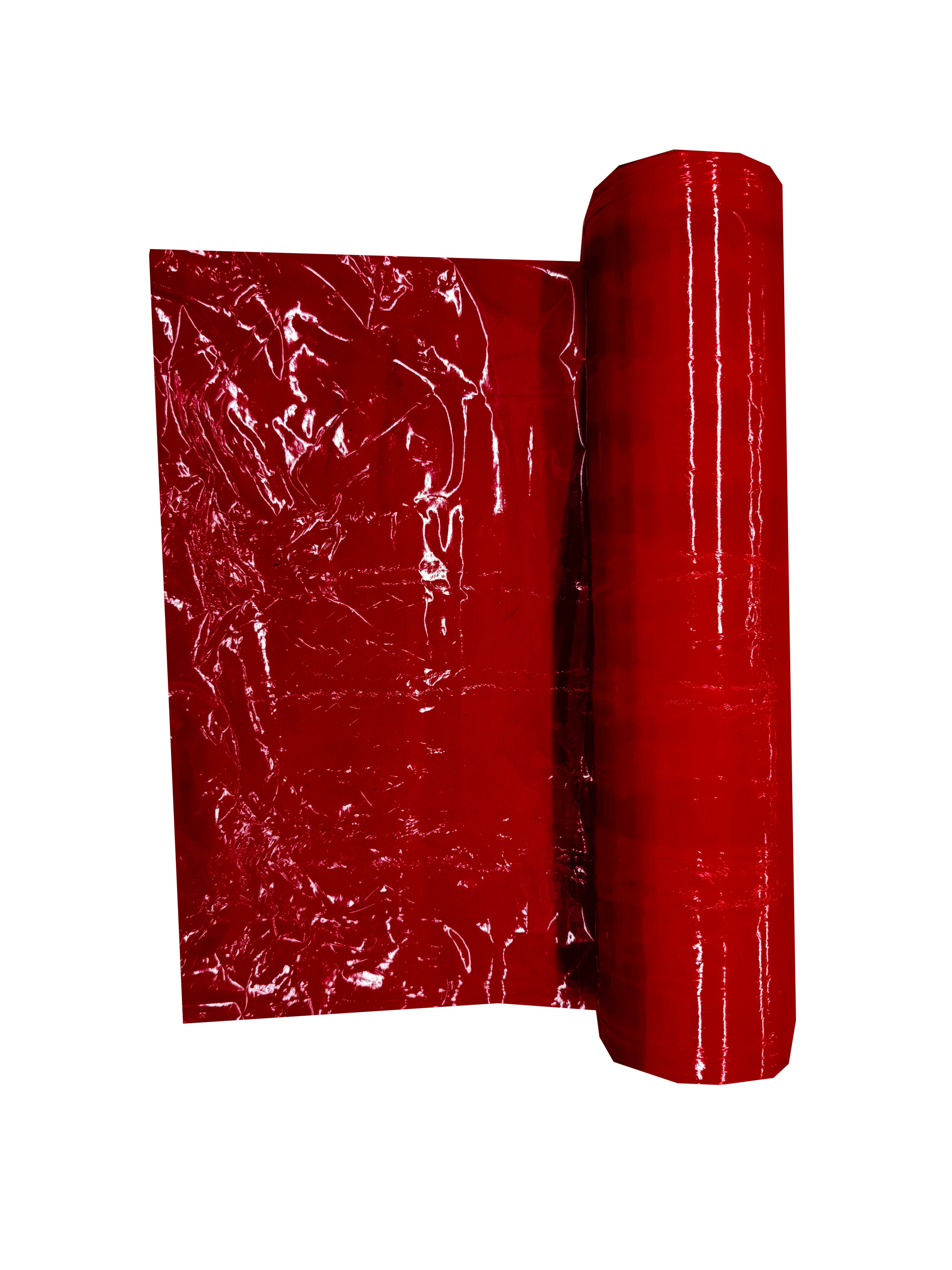Red Gloss Truss Wrapping Film – 20" x 1000 ft Roll for Event & Stage Design
