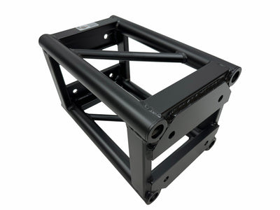 LK-3030.0.5 Black 1.64ft 0.5 Meter Bolt Aluminum 11.81" Box Square Trussing Truss | 3mm Wall