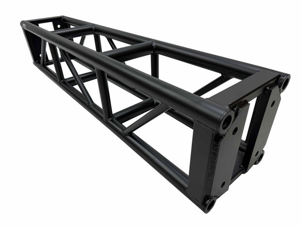 LK-3030.1.5 Black 4.92 ft 1.5 Meter Bolt Aluminum 11.81" Box Square Trussing Truss | 3mm Wall