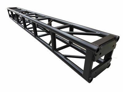 LK-3030.3 Black 9.84 ft 3 Meter Bolt Aluminum 11.81" Box Square Trussing Truss | 3mm Wall