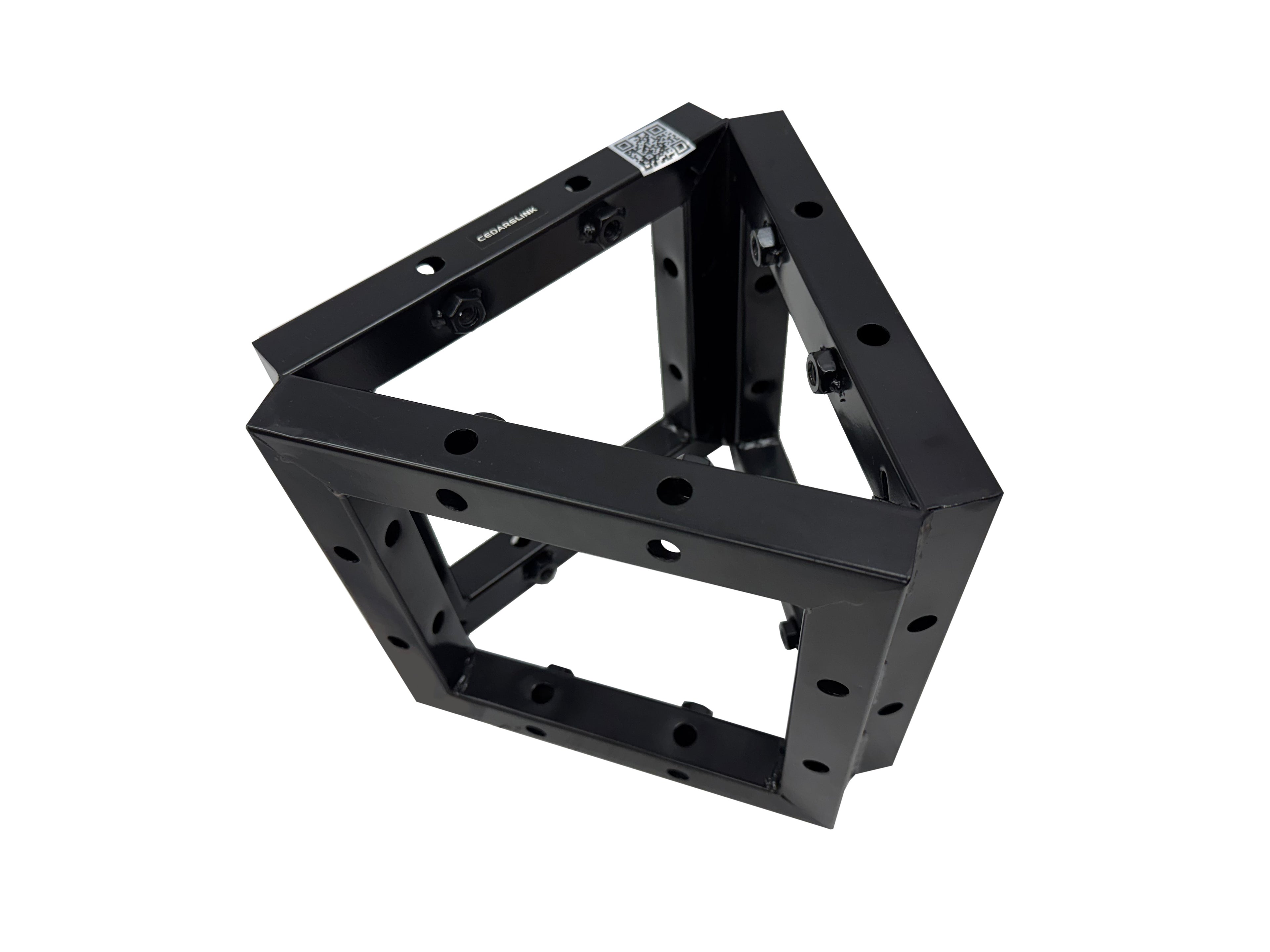 LK-20 TRIO 3-Way 60° Bolt Corner For Cedarslink DJ Light 8"X8" Square Trussing