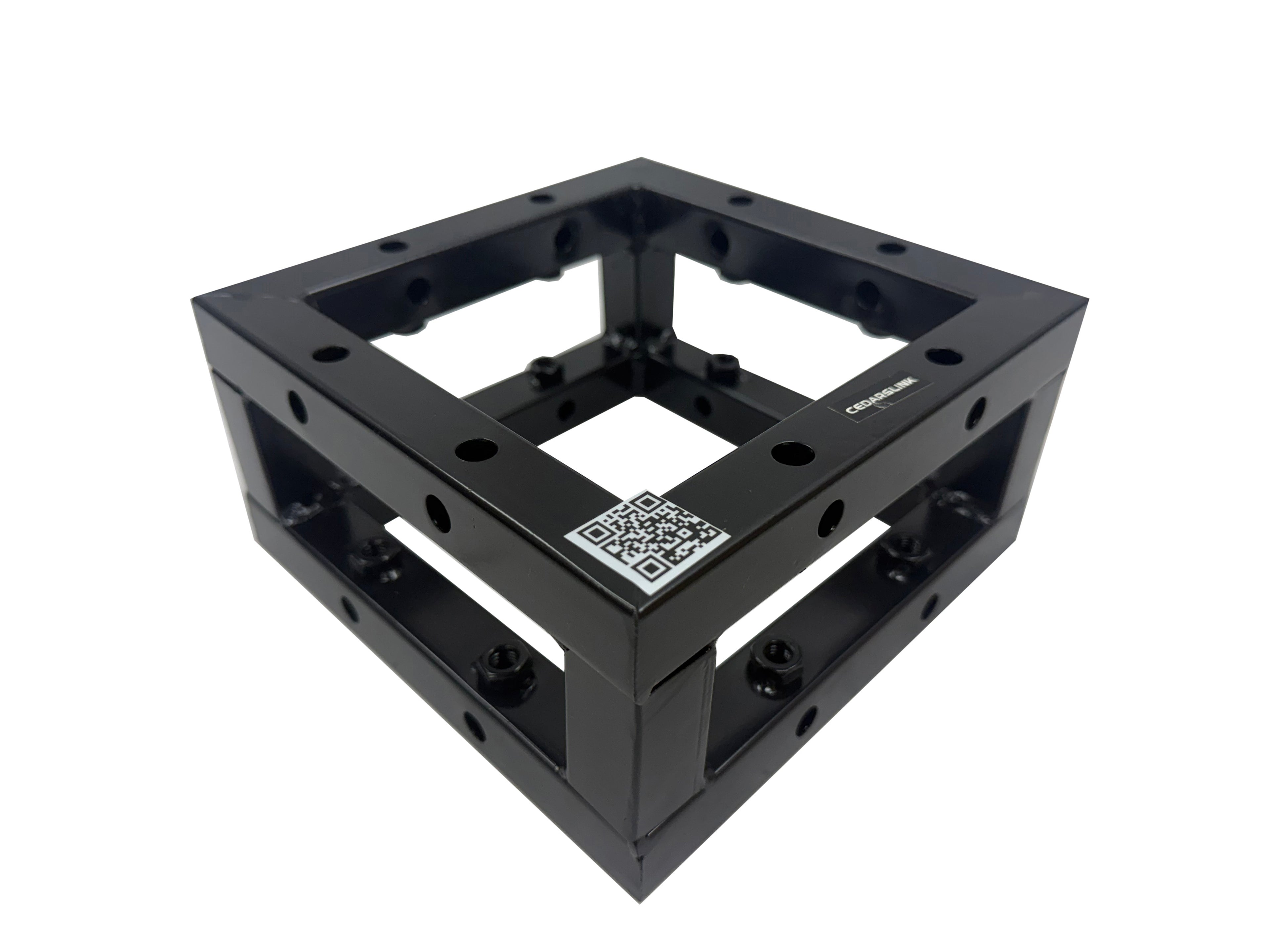 LK-2010 4" Length Square 8"x8" Black Trussing Box Truss Section Bolt