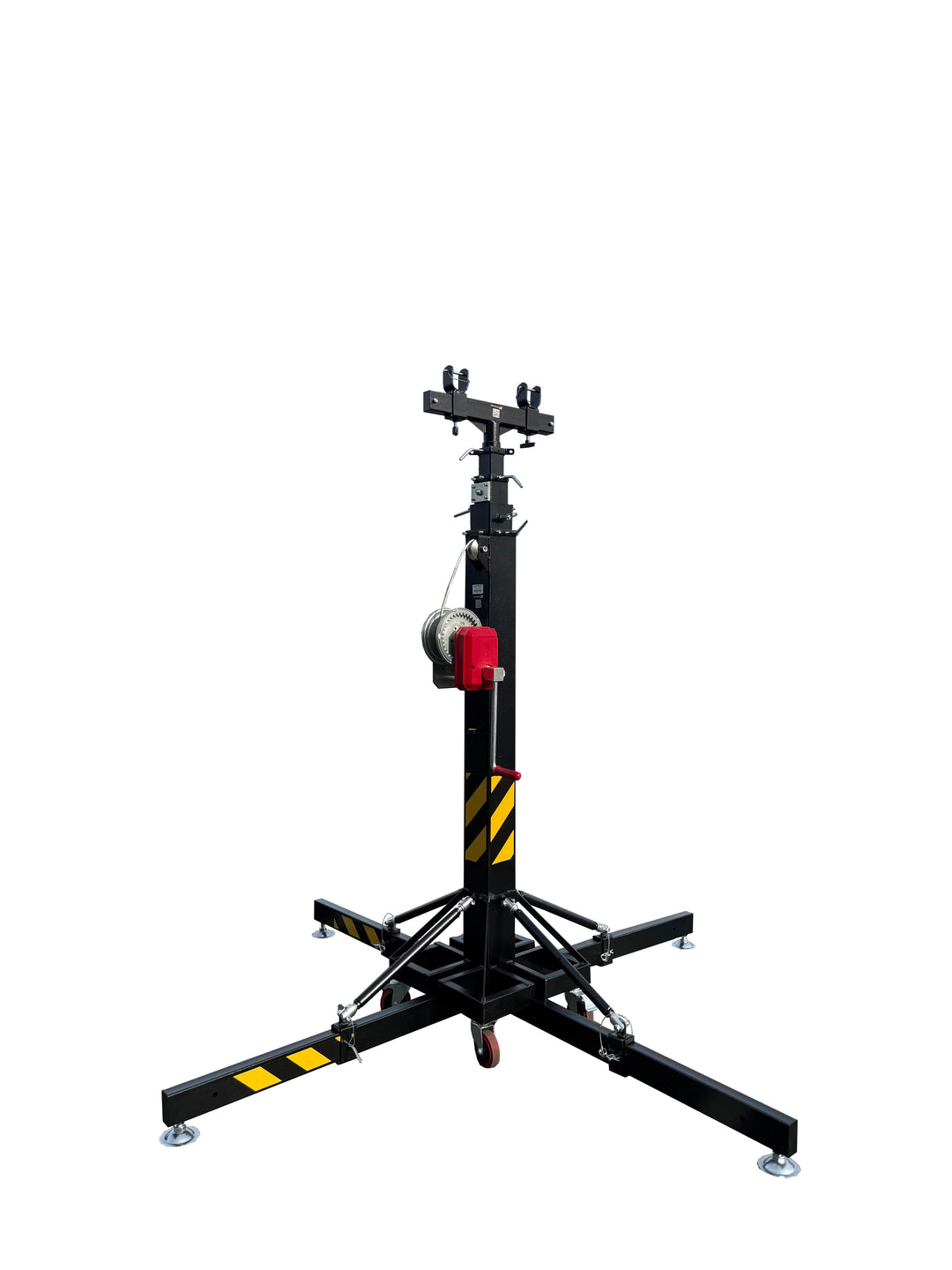 【g-rap】Chuck T STANDING TALL 2) Two 21Ft Ultra-Heavy Duty Tower Lifter Crank Lighting DJ