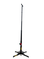 (2) Two 21Ft Ultra-Heavy Duty Tower Lifter Crank Lighting DJ Concert Stand W/Outriggers
