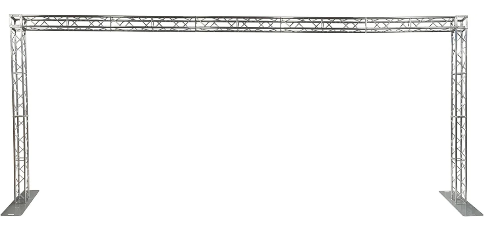 (RENTAL) Aluminum Truss Arch Kit 26ft Width 10.5ft Height Portable DJ Lighting System