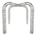 (RENTAL) 12.2 Ft W x 9 Ft Height Crossover Truss – Venue, Display, Tradeshow, DJ Booth
