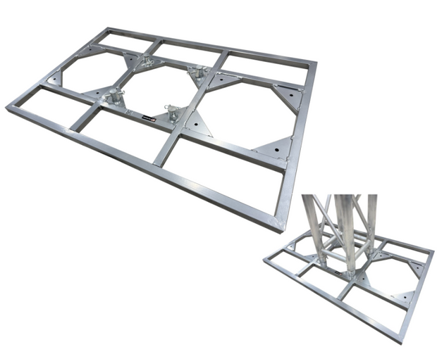 LK-2639PS - 26"x39" Metal Frame Base for Aluminum Square Lighting Truss