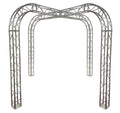 12.2 Ft W x 9 F Height Crossover Truss Venue Aluminum Display/Tradeshow/DJ Booth