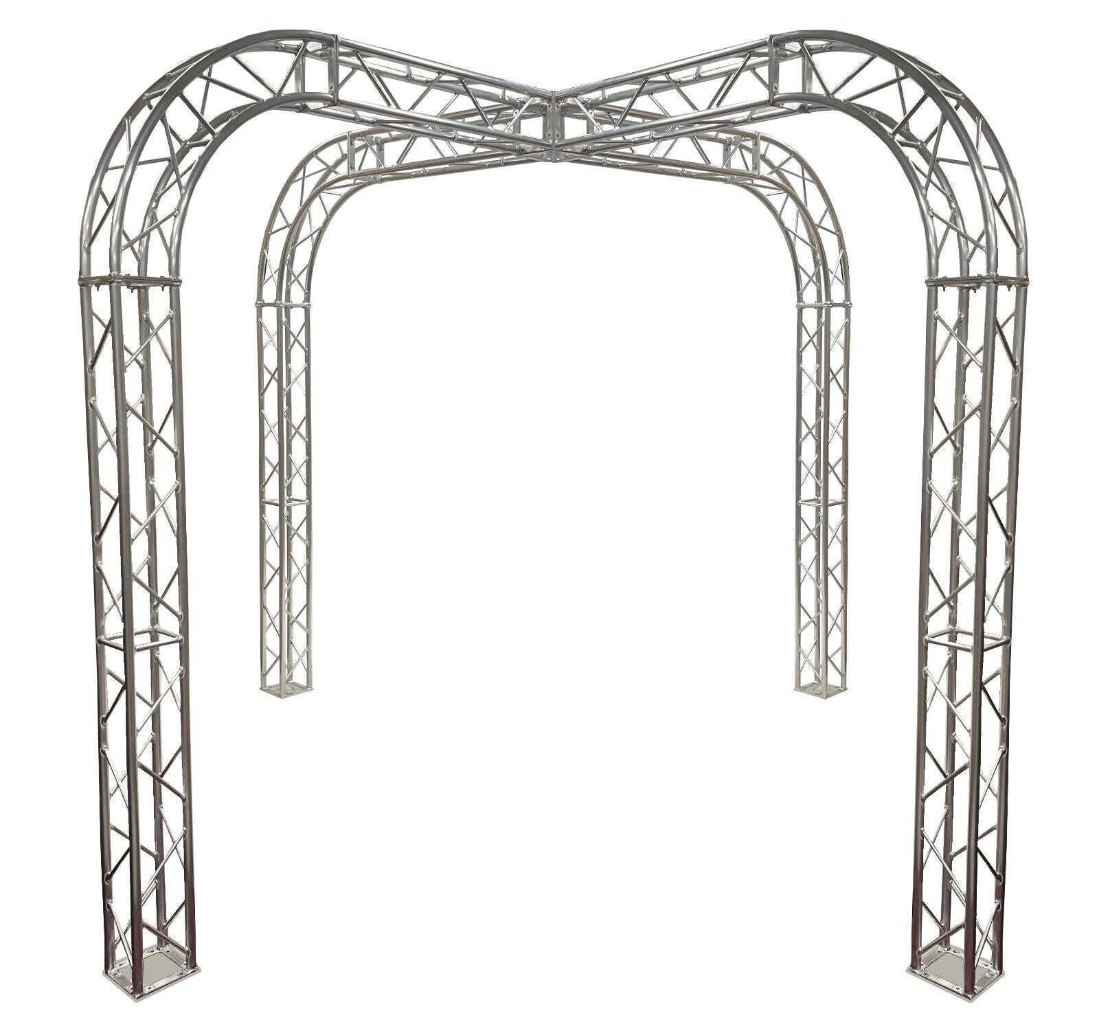 12.2 Ft W x 9 F Height Crossover Truss Venue Aluminum Display/Tradeshow/DJ Booth