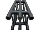 Black 6.56FT 2M Straight Square Aluminum Truss Segment +Heavy Duty Center Cord