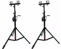 LK-SC14 COMPACT, Two (2)xTRUSS 14FT LIGHTING CRANK STANDS 220 LB & UNIVERSAL T ADAPTER Compact