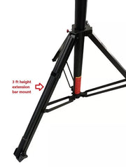 LK-SC14 COMPACT, Two (2)xTRUSS 14FT LIGHTING CRANK STANDS 220 LB & UNIVERSAL T ADAPTER Compact