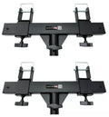 Pair Heavy Duty Black Triangle or Square Truss Adapter Bracket Crank Light Stand