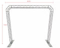 Metal Triangle Truss Arch Kit 8.5ft Wide 7.5ft High Portable DJ Lighting System