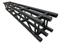 Black 6.56FT 2M Straight Square Aluminum Truss Segment +Heavy Duty Center Cord