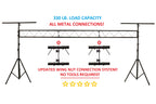 LK-X15 15FT Portable DJ Lighting Truss/Stand w T-Bar Trussing Stage System With Quick Connection System