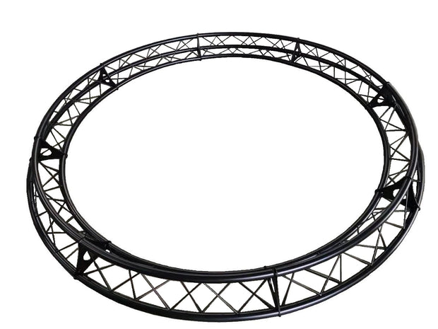 9.25' Diameter Tri-Truss 1.5" Piping 4 Sections Circle 9.25Ft Trussing 10" Width