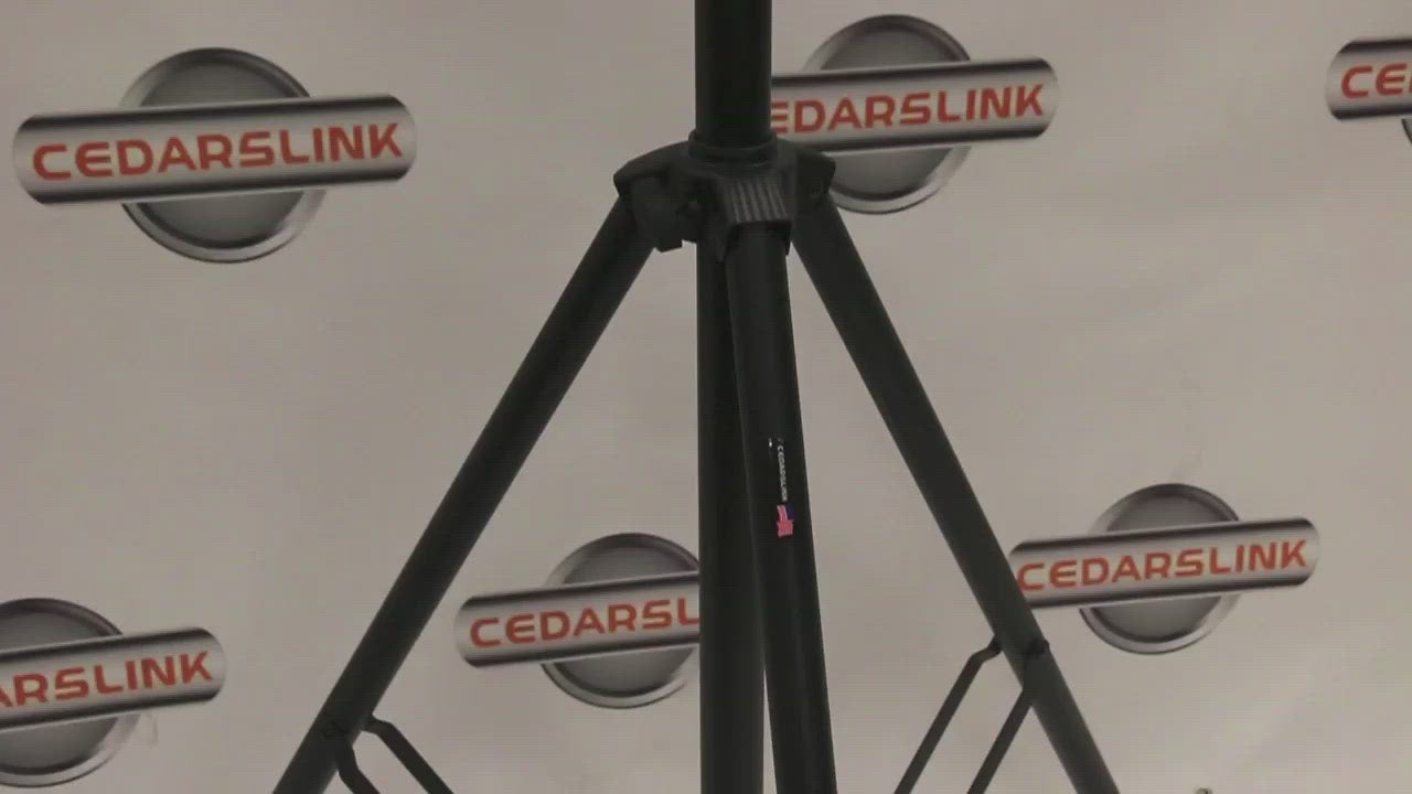 (2) LK-T15 DJ Pro Lighting 10 Foot Crank Light Stand & (2) Square Truss T-Bar Adapter