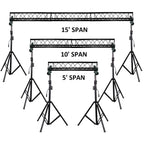 15' Wide Crank Triangular Trussing Mobile DJ Lighting Truss System Triangle