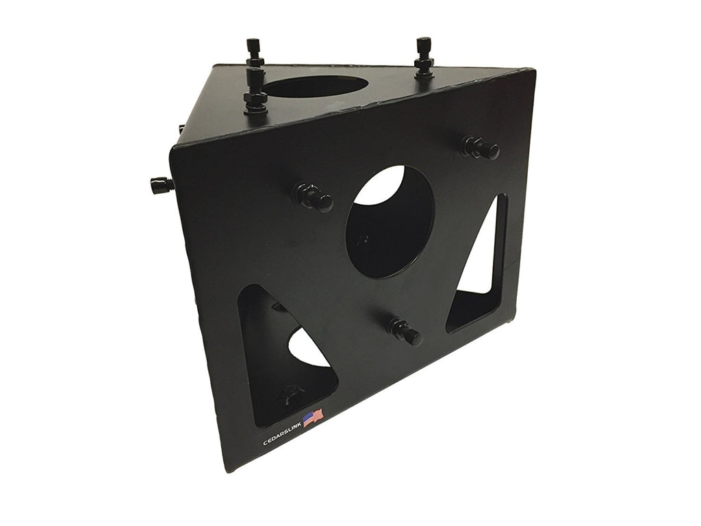 5 Sided Triangle Truss Angle Black Metal DJ Lighting PA Trussing Bolted System