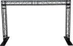 BLACK TRUSS ARCH KIT 14.5 FT Width 7 FT Height Mobile Portable DJ Lighting System Metal Arch Black Square Metal Trussing! Simple Bolt Connections!