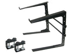 LK-LMS0 PA Mixer Studio Laptop Computer Table Top DJ Rack Stand Mount Clamp Case L Gear